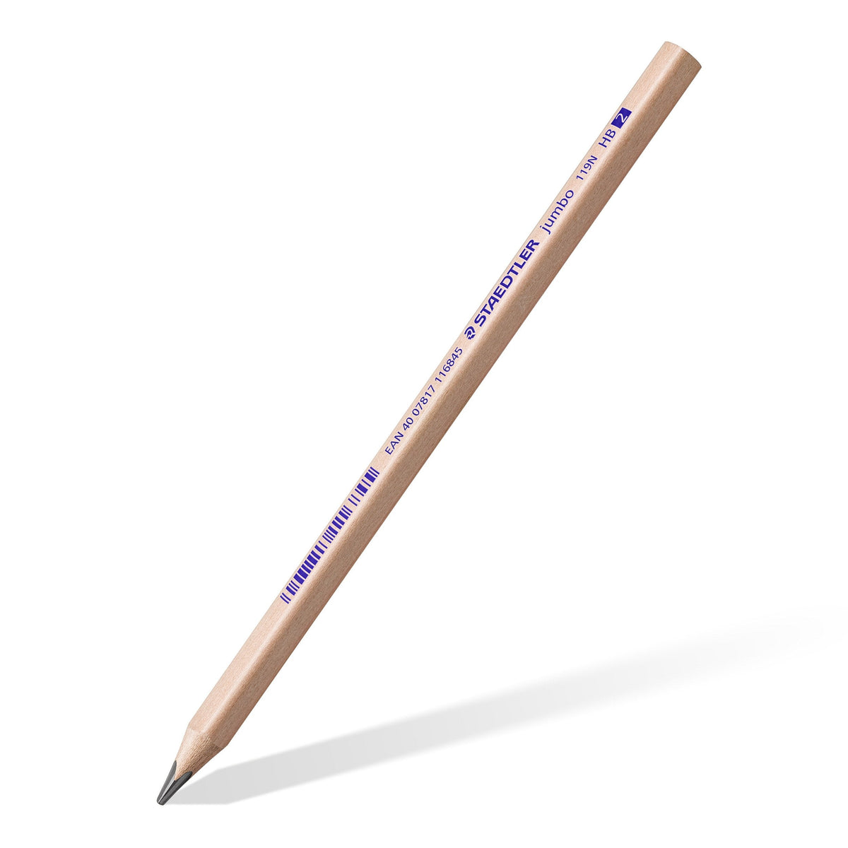 Staedtler Natural Jumbo Triangular Pencil HB Box 12 119N-HB