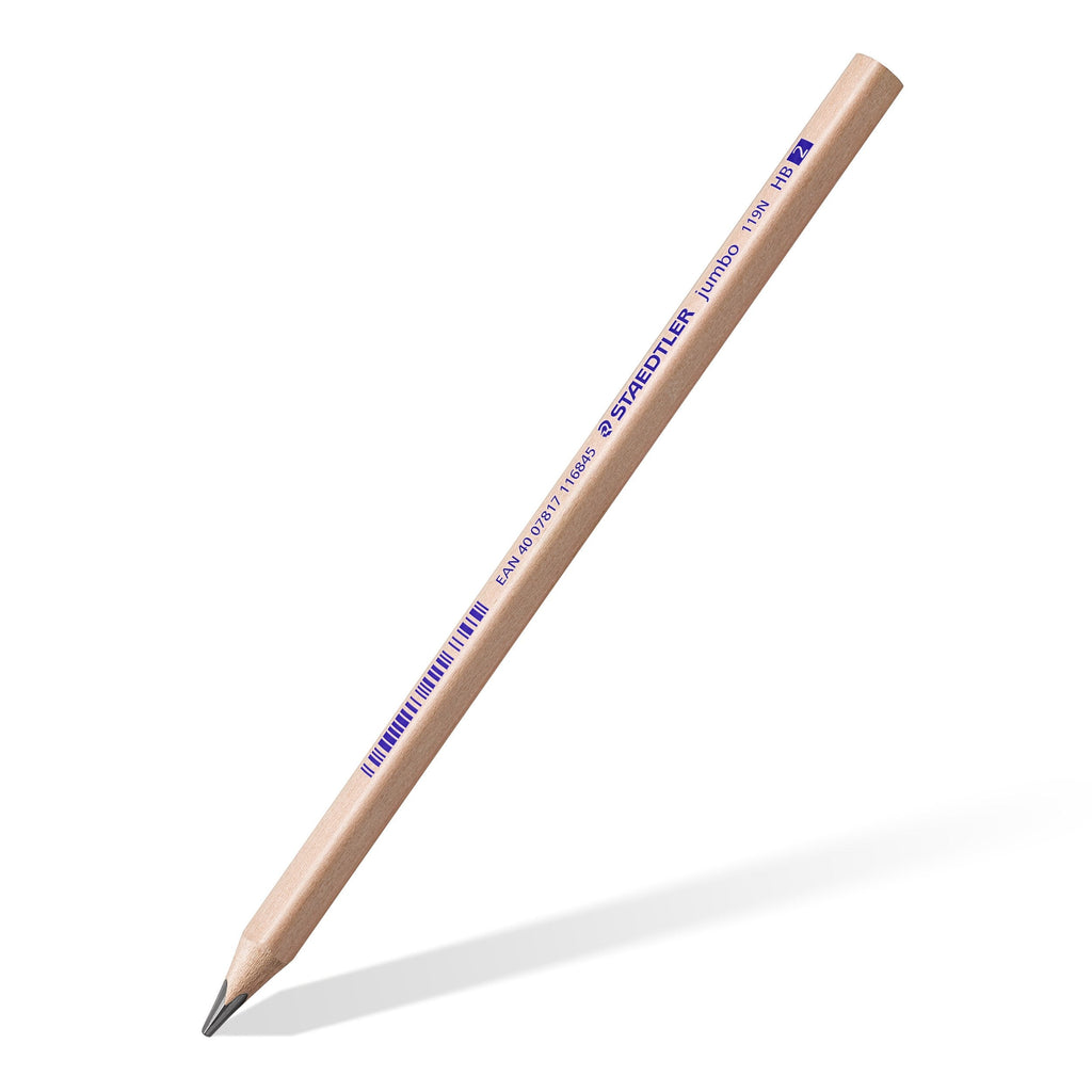 Staedtler Natural Jumbo Triangular Pencil HB Cup 72 119NHBKP72