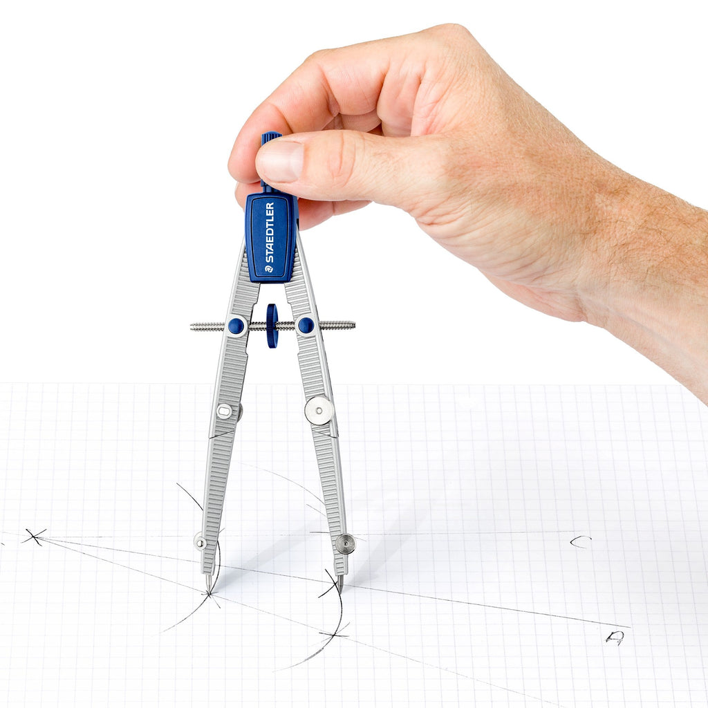 Staedtler Noris Compass with Centre Wheel Extension Bar 550 02