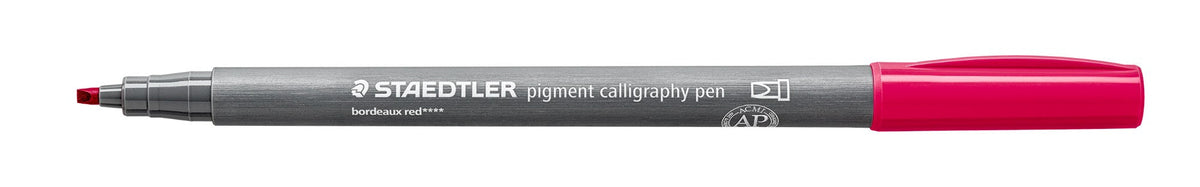 Staedtler Pigment Arts Calligraphy Pen Bordeaux Pack 10 375-23