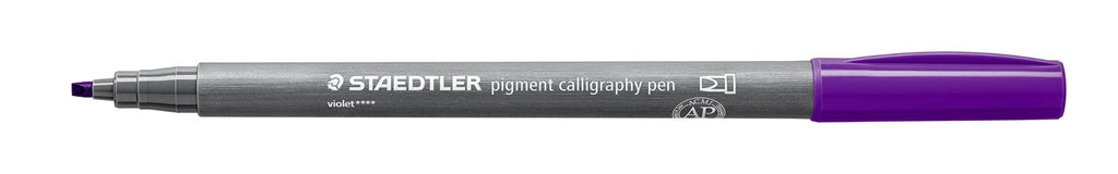 Staedtler Pigment Arts Calligraphy Pen Violet Pack 10 375-6