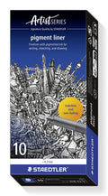 Staedtler Pigment Liner 0.2mm Black Box 10 308 02-9