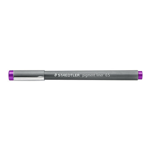 Staedtler Pigment Liner 0.5mm Violet Box 10 308 05-6