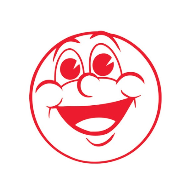 Staedtler Shiny Merit Stamp Cheeky Face Red 9SHS023-2