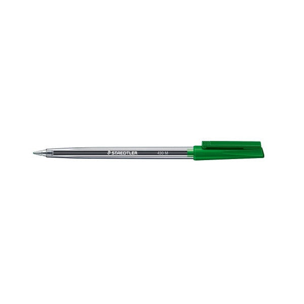 Staedtler Stick 430 Ballpoint Assorted Medium Cup 50 430MASCP50