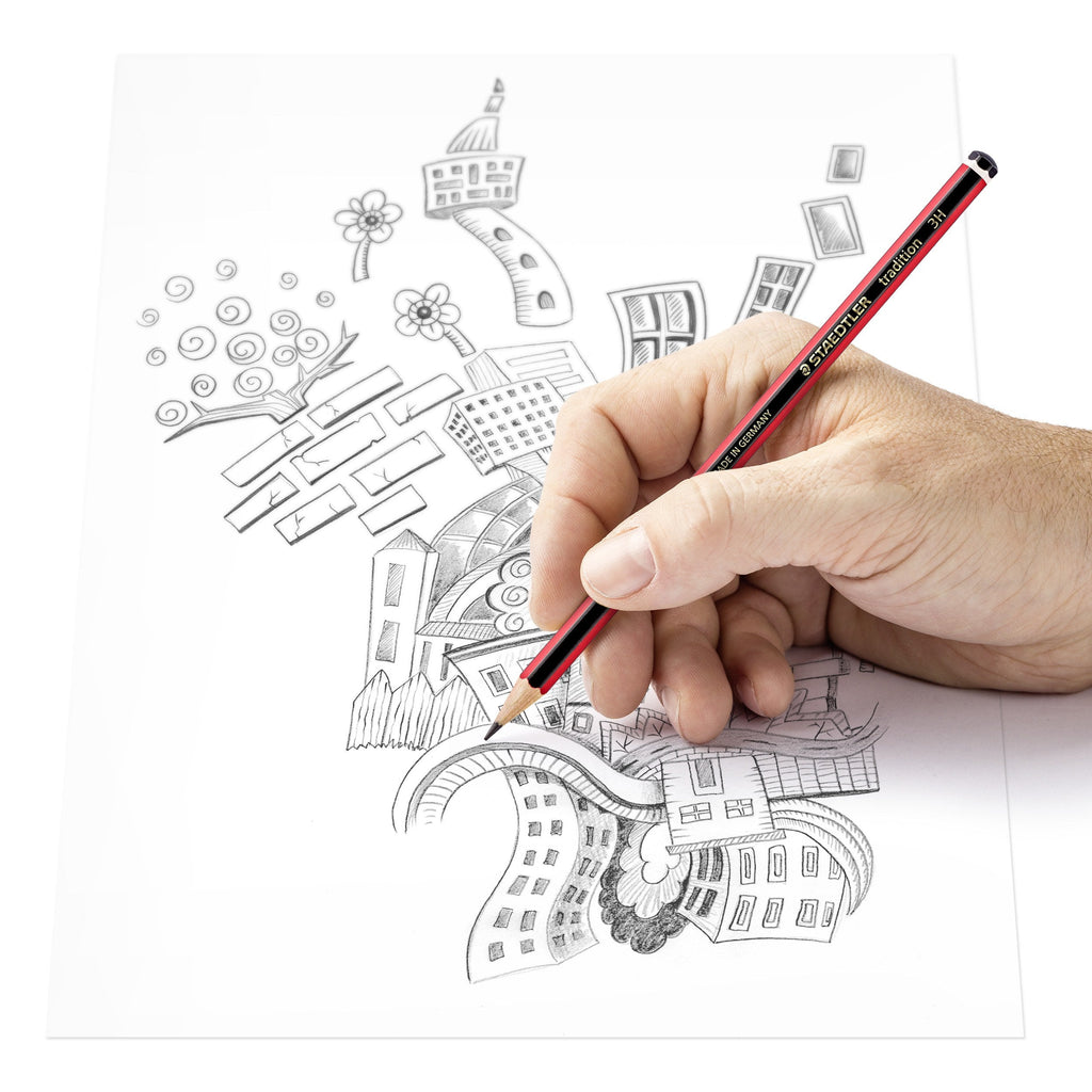 Staedtler Tradition Pencils 3H Box 12 110-3H