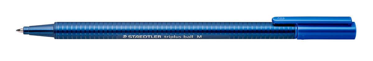 Staedtler Triplus Ball Ballpoint Medium Blue Box 10 437 M-3