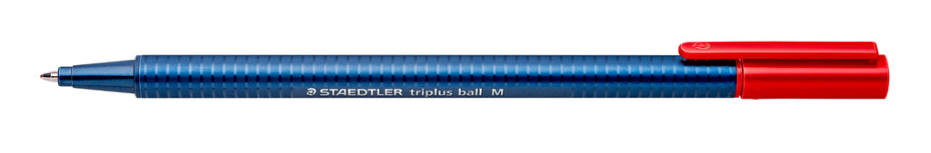 Staedtler Triplus Ball Ballpoint Medium Red Box 10 437 M-2