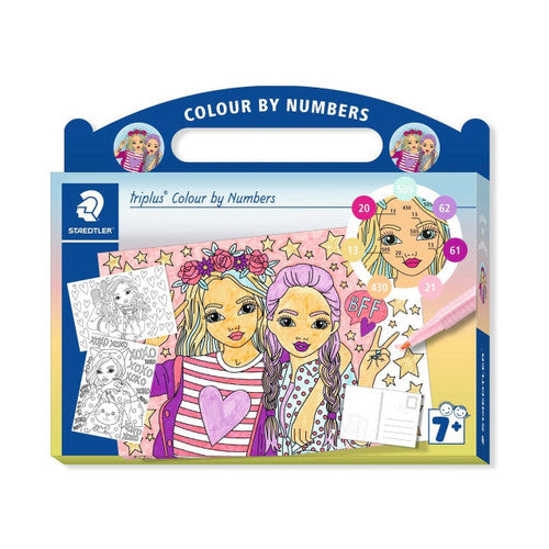 Staedtler Triplus Colour by Numbers Fashion Set 34 CBN03