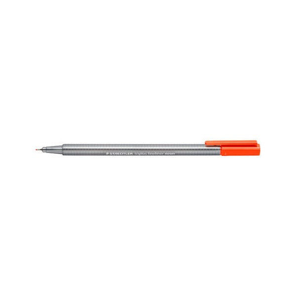 Staedtler Triplus Fineliner Neon Red Box 10 334-201
