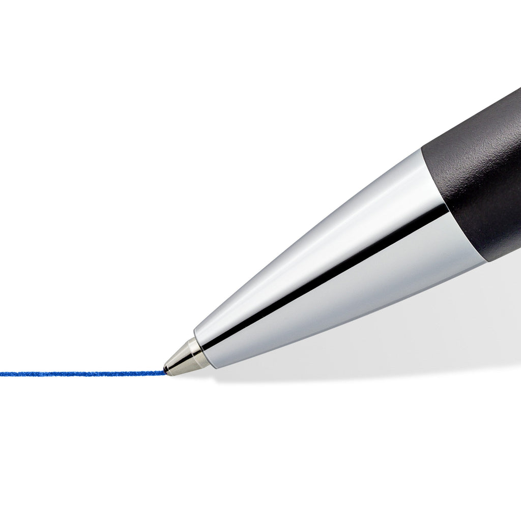 Staedtler Triplus Premium Retractable Ballpoint Pen Anthracite 444 M09-3