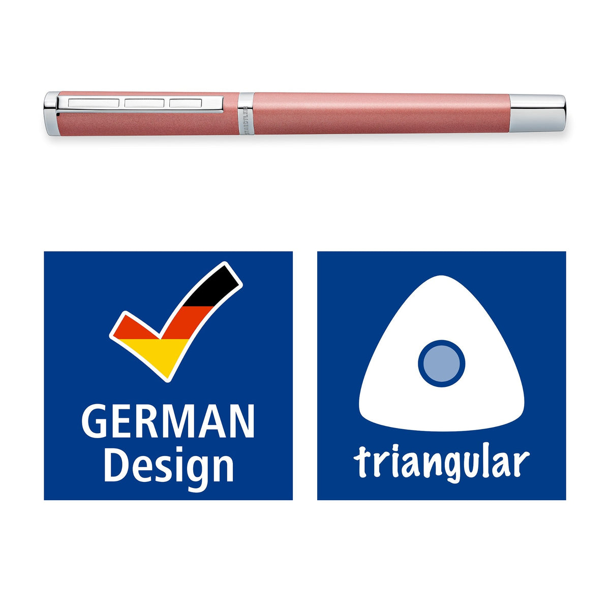 Staedtler 474 M20-3 Triplus Premium Fountain Pen Medium Rose