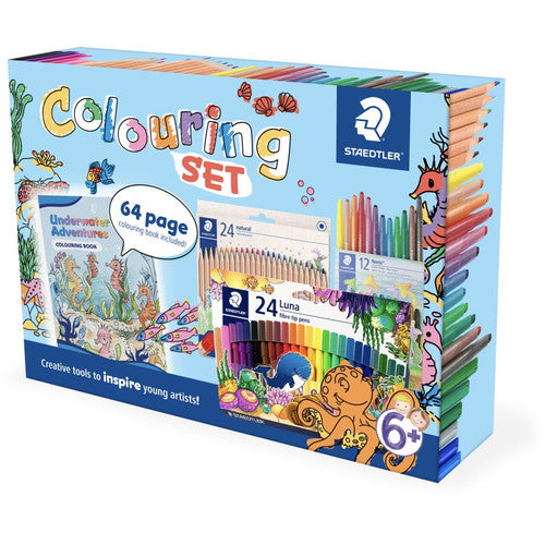 Staedtler Underwater Adventures Colouring Set Ages 6+ 61 SET47-2