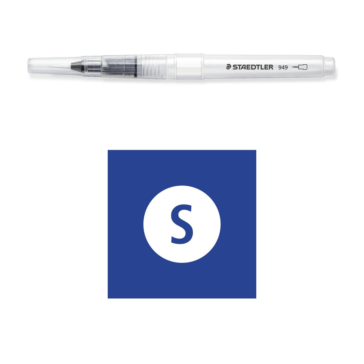 Staedtler Water Fillable Brush Card 949 BK-1-C
