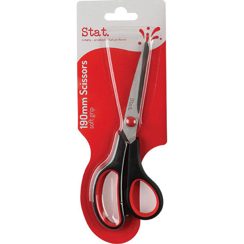 Stat 190mm Soft Grip Scissors