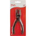 Stat 1 Hole Metal Plier Punch Silver 8 Sheet Capacity