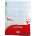 Stat A4 Loose Leaf Reinforced Refills Ruled Pack of 100