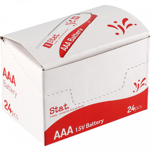 Stat AAA Bulk Alkaline Batteries Box of 24