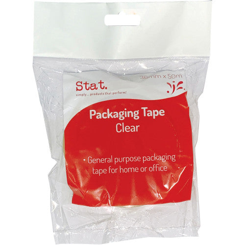 Stat Clear Packaging Tape 36mm x 50m
