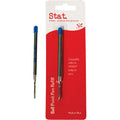 Stat Pen Refills Parker Style Ballpoint Medium Blue Pack of 10