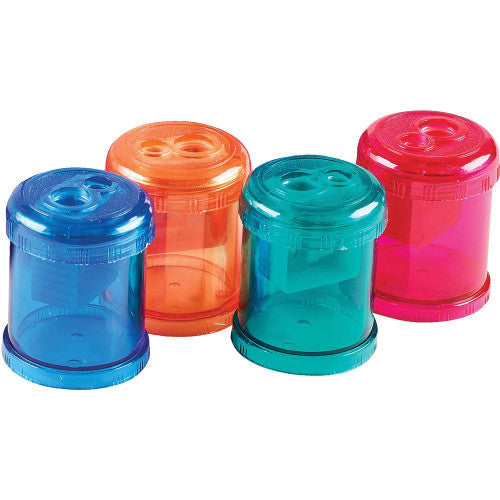 Stat Plastic Double Barrel Sharpeners P927D Box of 24