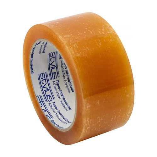 Stylus Tapes 1391 PP30 Low Noise Clear Packaging Tape 48mm x 66m