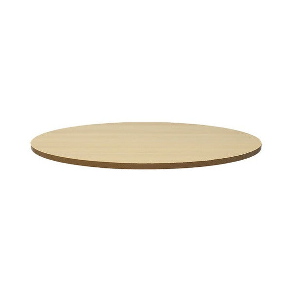 Rapidline Round Table Top 1200mm Diameter x 25mm Height Only Natural Oak