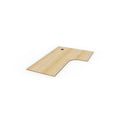 Rapidline Corner Workstation Top 1800 x 1200 x 750 x 25mm Only Natural Oak
