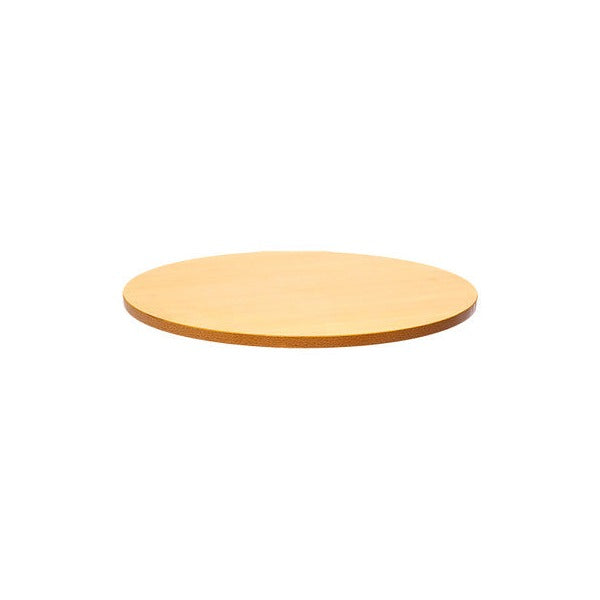 Rapidline Round Table Top 600mm Diameter x 25mm Height Only Beech