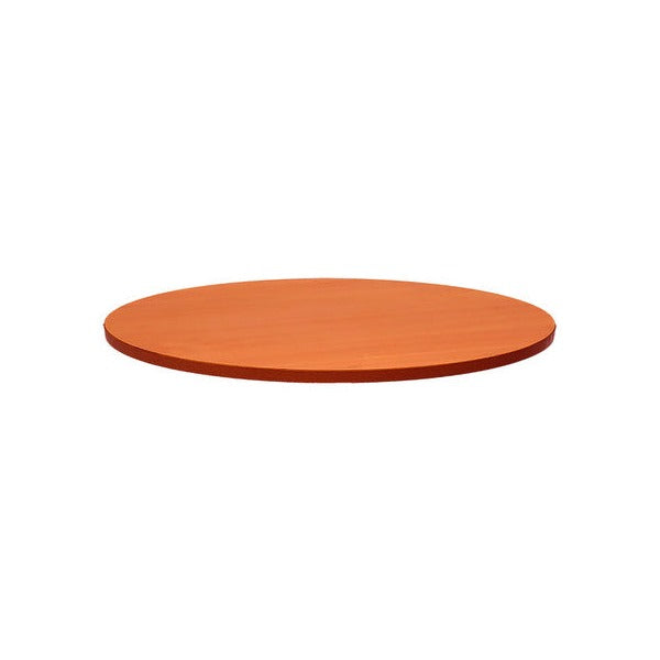 Rapidline Round Table Top 900mm Diameter x 25mm Height Only Cherry