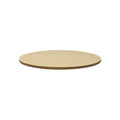 Rapidline Round Table Top 900mm Diameter x 25mm Height Only Natural Oak