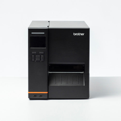 Brother TJ-4420TNC 4 Inch Titan Industrial Label Printer with Cutter, LCD Display, USB and Network Capability