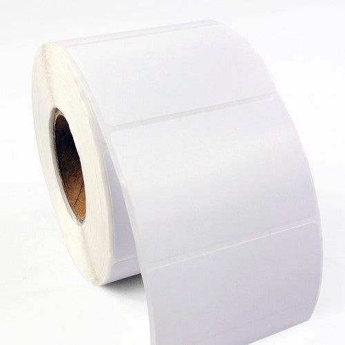 Bala Thermal Transfer Labels Permanent Adhesive Perforated 70 x 25mm White Synthetic Roll of 1500