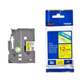 Brother TZe-631 Laminated Label Tape 12mm Black on Yellow