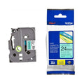 Brother TZe-751 Laminated Label Tape 24mm Black on Green