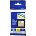 Brother TZe-PR234 Premium Label Tape 12mm Gold on Glitter White