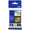 Brother TZe-PR831 Premium Label Tape 12mm Black on Glitter Gold
