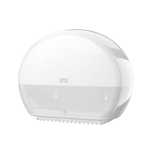 Tork Mini Jumbo Toilet Roll Dispenser T2 System White