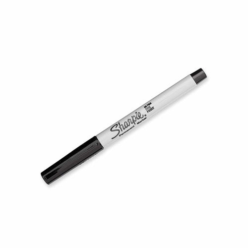 Sharpie Permanent Marker Ultra Fine Point Black Pack of 12