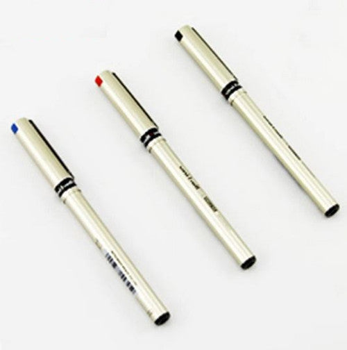 Uni-Ball Deluxe UB-177 Liquid Ink Rollerball Pen 0.7mm Black Box of 12