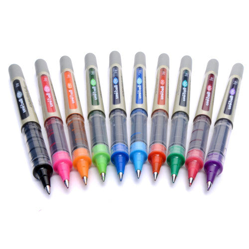 Uni-Ball Eye UB-157 Liquid Ink Rollerball Pen 0.7mm Blue Box of 12
