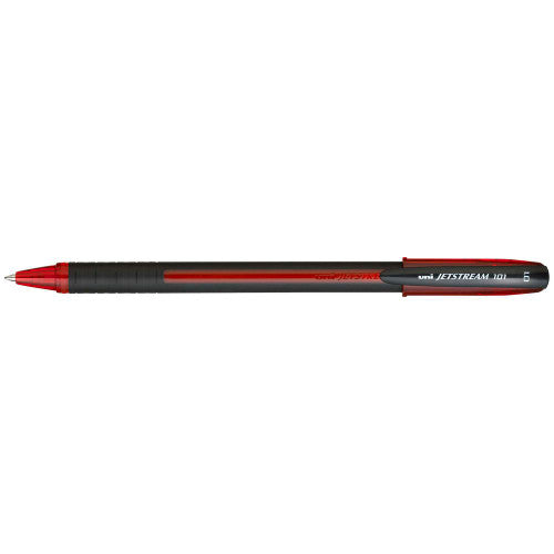 Uni-Ball Jetstream SX-101 101 Rollerball Pen 1.0mm Red Box of 12