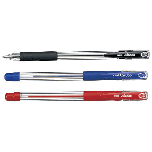 Uni Lakubo SG-100 Ballpoint Pen 0.7mm Red Box of 12