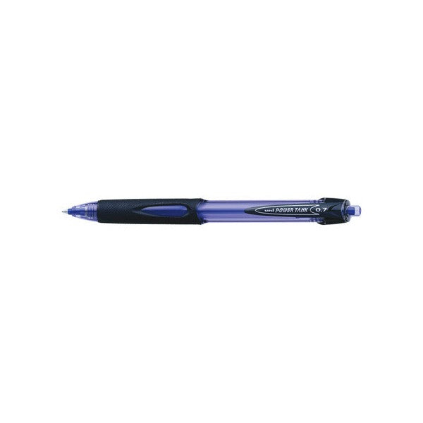 Uni Power Tank SN-227 Retractable Ballpoint Pen 0.7mm Blue Box of 12