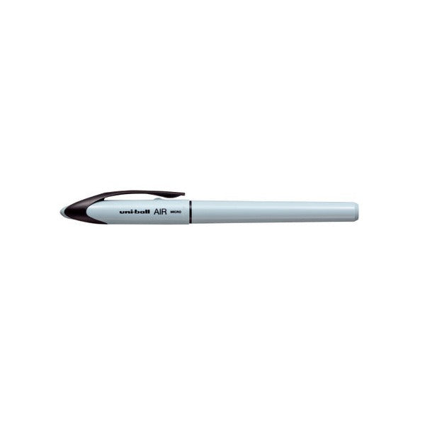 Uni-Ball Air Colour Ice Blue Pastel Micro Liquid Ink Rollerball Pen Black Box Of 12