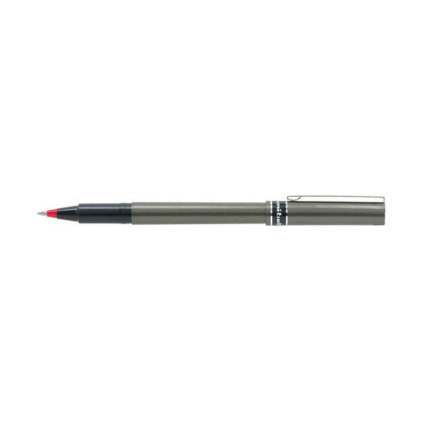 Uni-Ball Eye Micro UB-155 Liquid Ink Rollerball Pen 0.5mm Red Box of 12