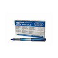 Uni-Ball Eye Needle UB-185S Liquid Ink Rollerball Pen 0.5mm Blue Box of 12