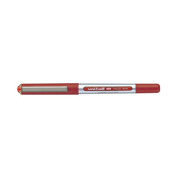 Uni-Ball Eye UB-150 Liquid Ink Rollerball Pen 0.5mm Red Box of 12