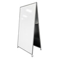 Visionchart VAPB1890 Alpha AD1 Mobile Porcelain Whiteboard 1800 x 900mm