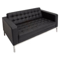 Rapidline Venus 2 Seater Lounge Black PU
